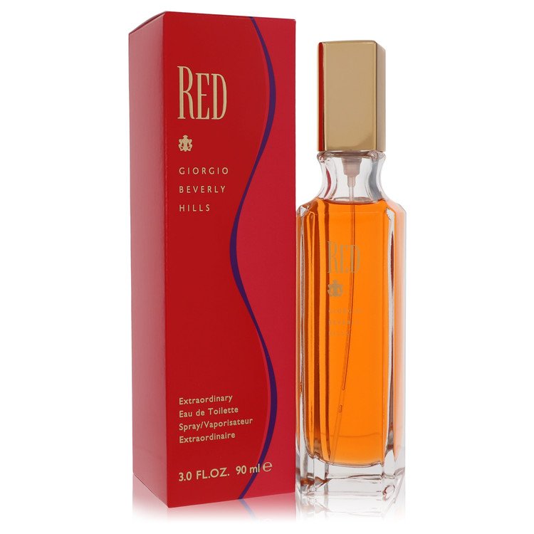 Red by Giorgio Beverly Hills Eau De Toilette Spray 3 oz Red by Giorgio Beverly Hills Eau De Toilette Spray 3 oz